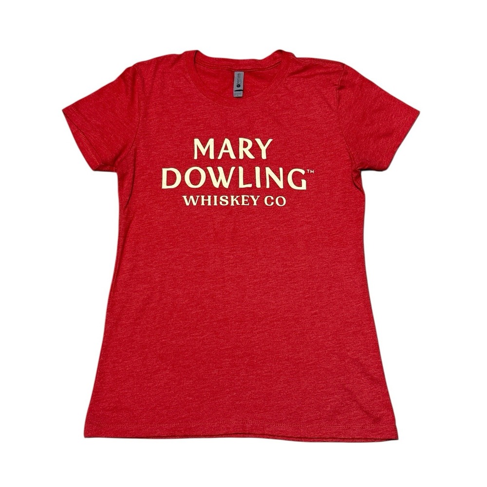 Mary Dowling Whiskey Co Women's Next Level Mother Of Bourbon! Red T-Shirt Size L
